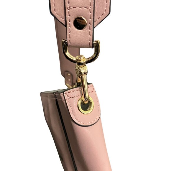 BOSTANTEN Pink Leather Shoulder Bag with Inner Pouch - Picture 5 of 12